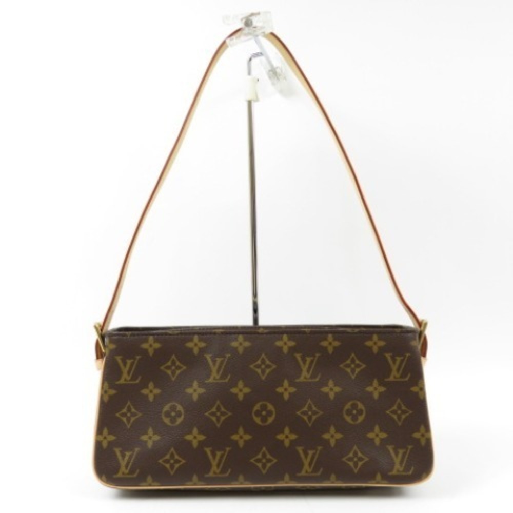 Louis Vuitton Viva Cite Shoulder Bag Monogram Nume Leather Brown View 2